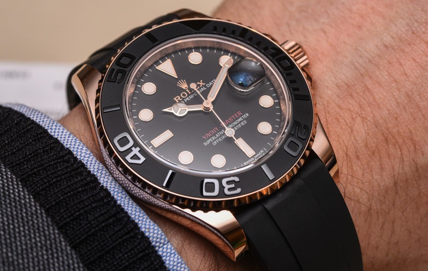 rolex yachtmaster rosegold 40mm